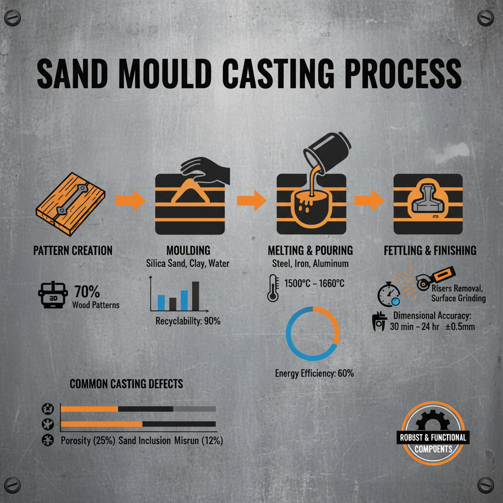 Exploring the Sand Mould Casting Process and its Modern Manufacturing Applications