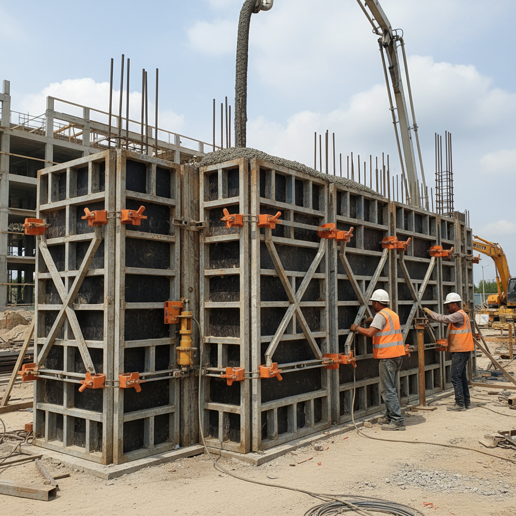 Revolutionizing Construction with Durable Steel Wall Formwork Systems