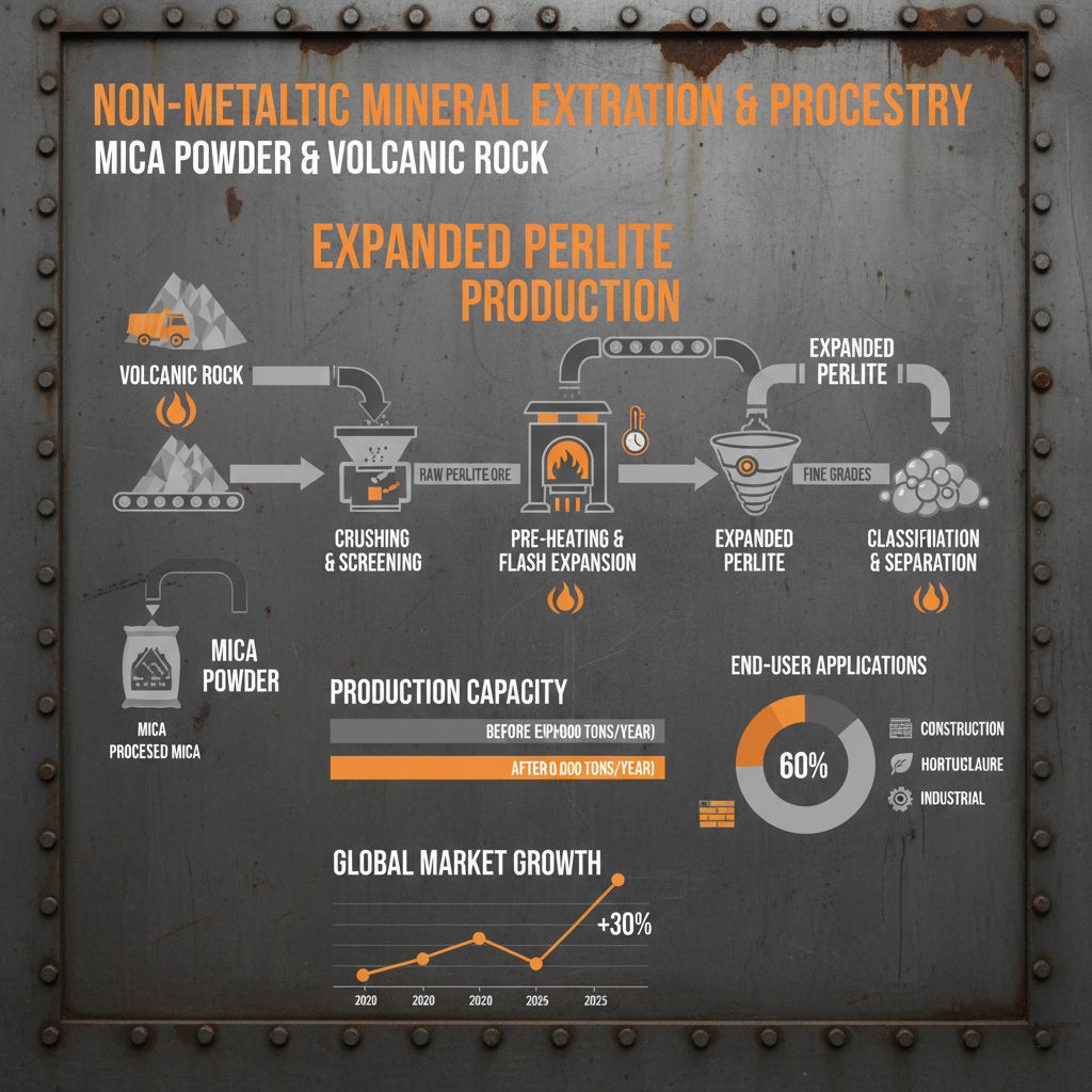 Optimizing Expansion Perlite Production for Diverse Industrial Applications