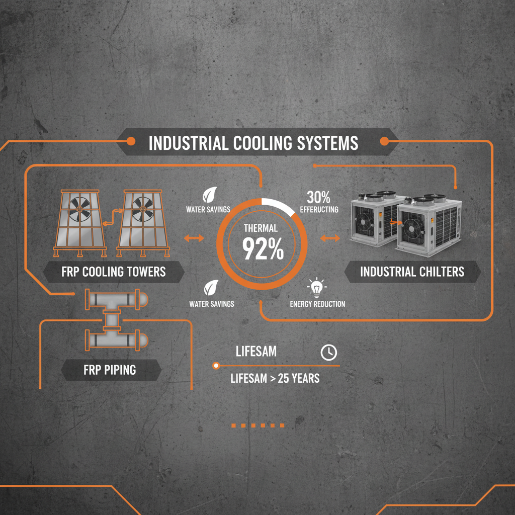 Exploring the Vital Role of Cooling Towers and Chillers in Modern Industries