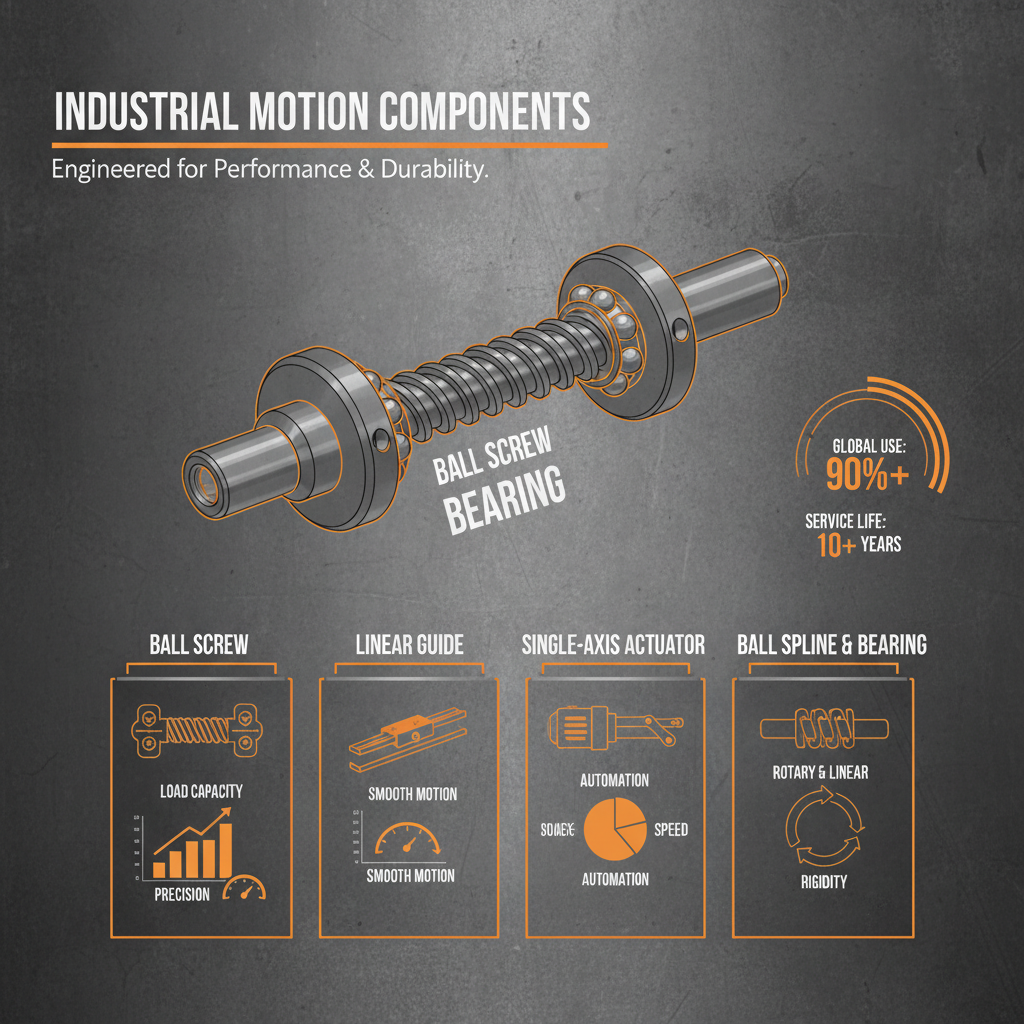 Exploring the Precision and Global Impact of Ball Screw Bearing Technology