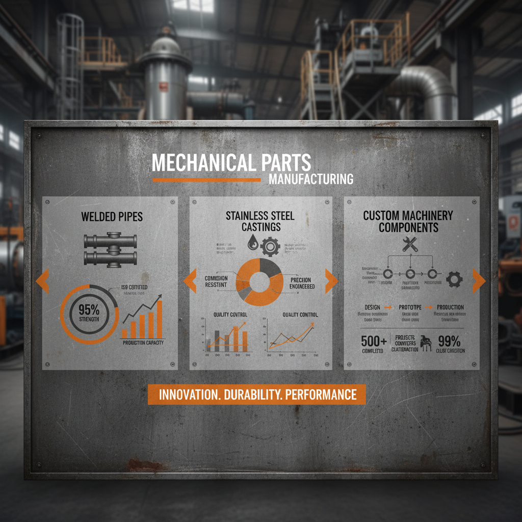 Leading Mechanical Parts Manufacturer for Diverse Industrial Applications