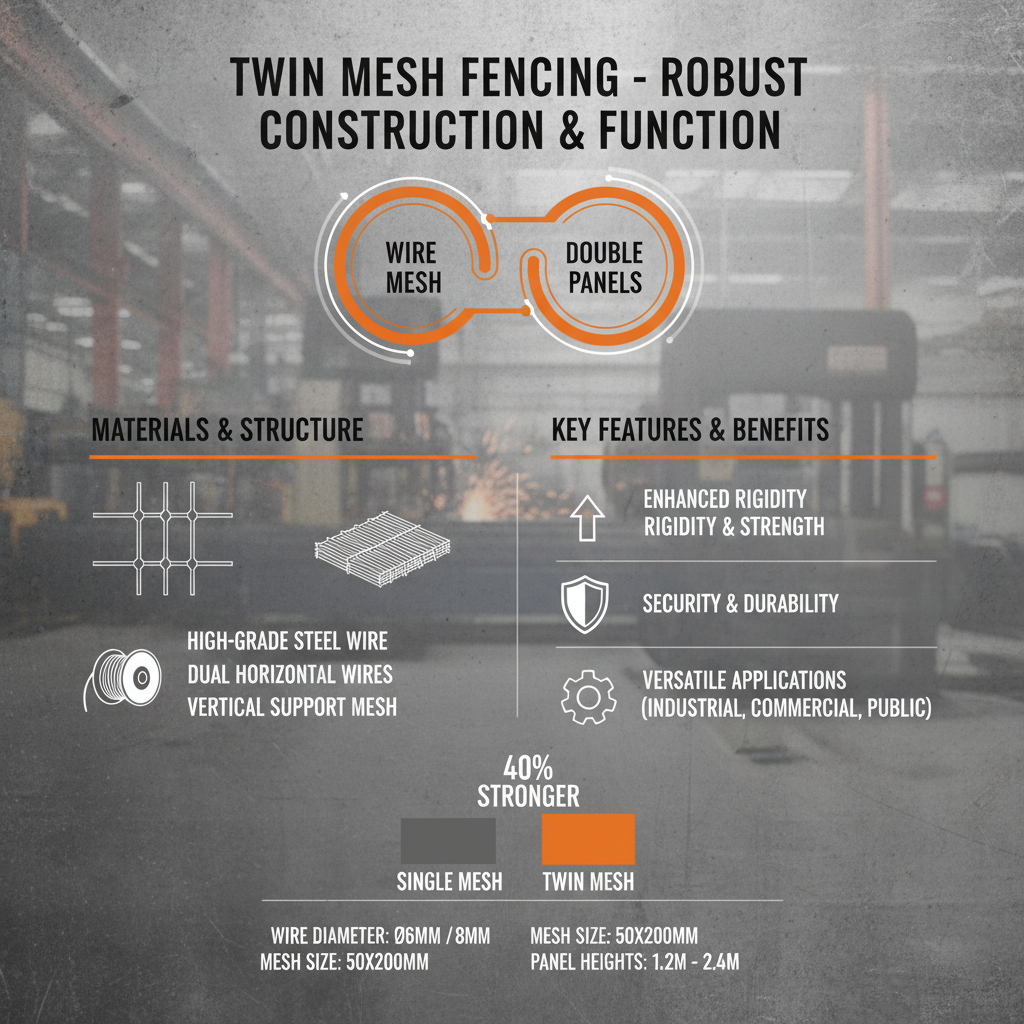 Advanced Twin Mesh Fencing Solutions for Security and Containment Applications