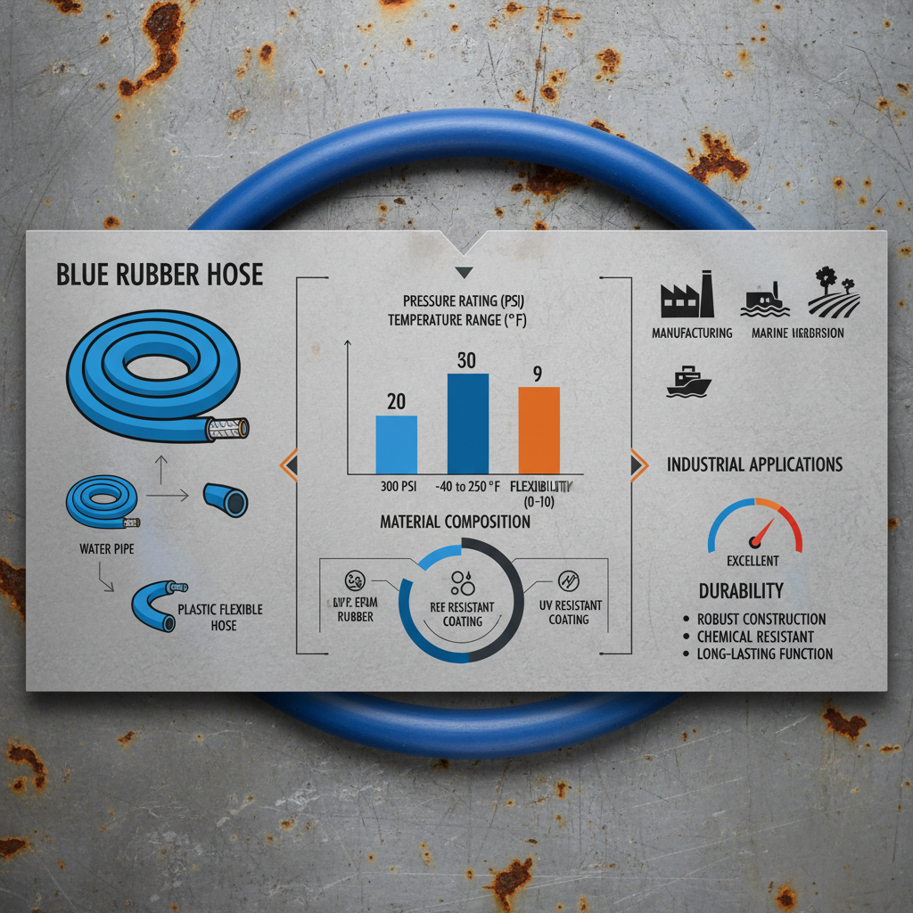 Exploring the Versatility and Applications of Blue Rubber Hose in Modern Industry