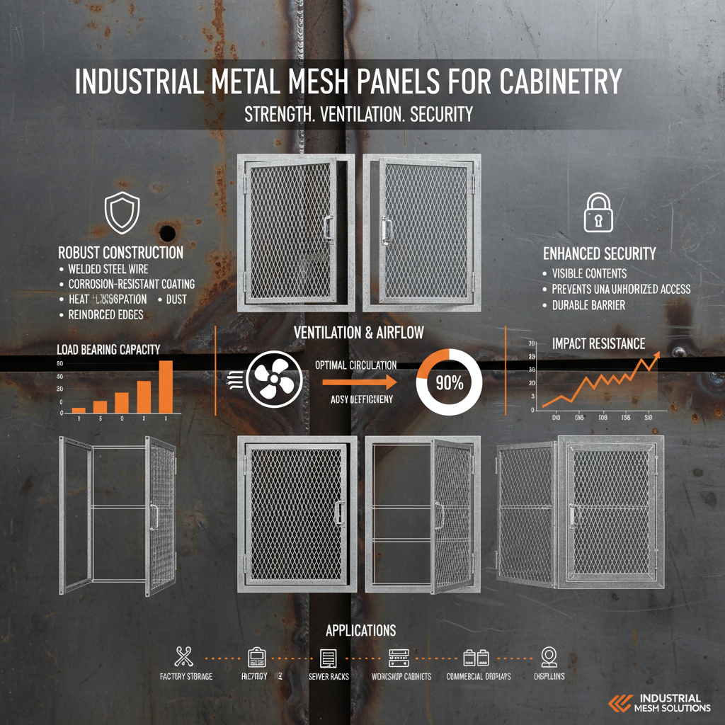 Exploring the Versatility of Metal Mesh Panels for Cabinets and Storage Solutions