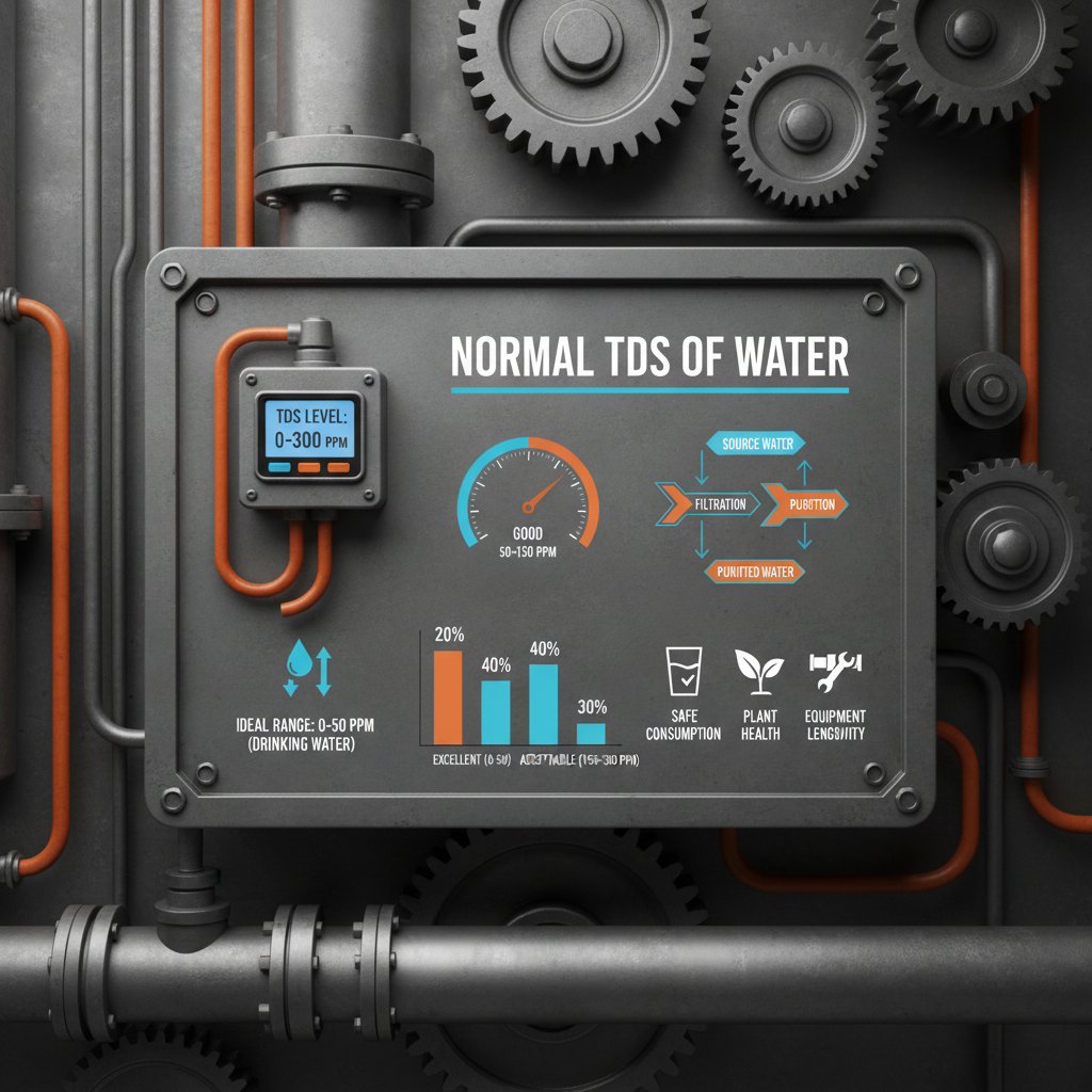 Understanding Normal TDS of Water for Ecosystems and Industrial Applications