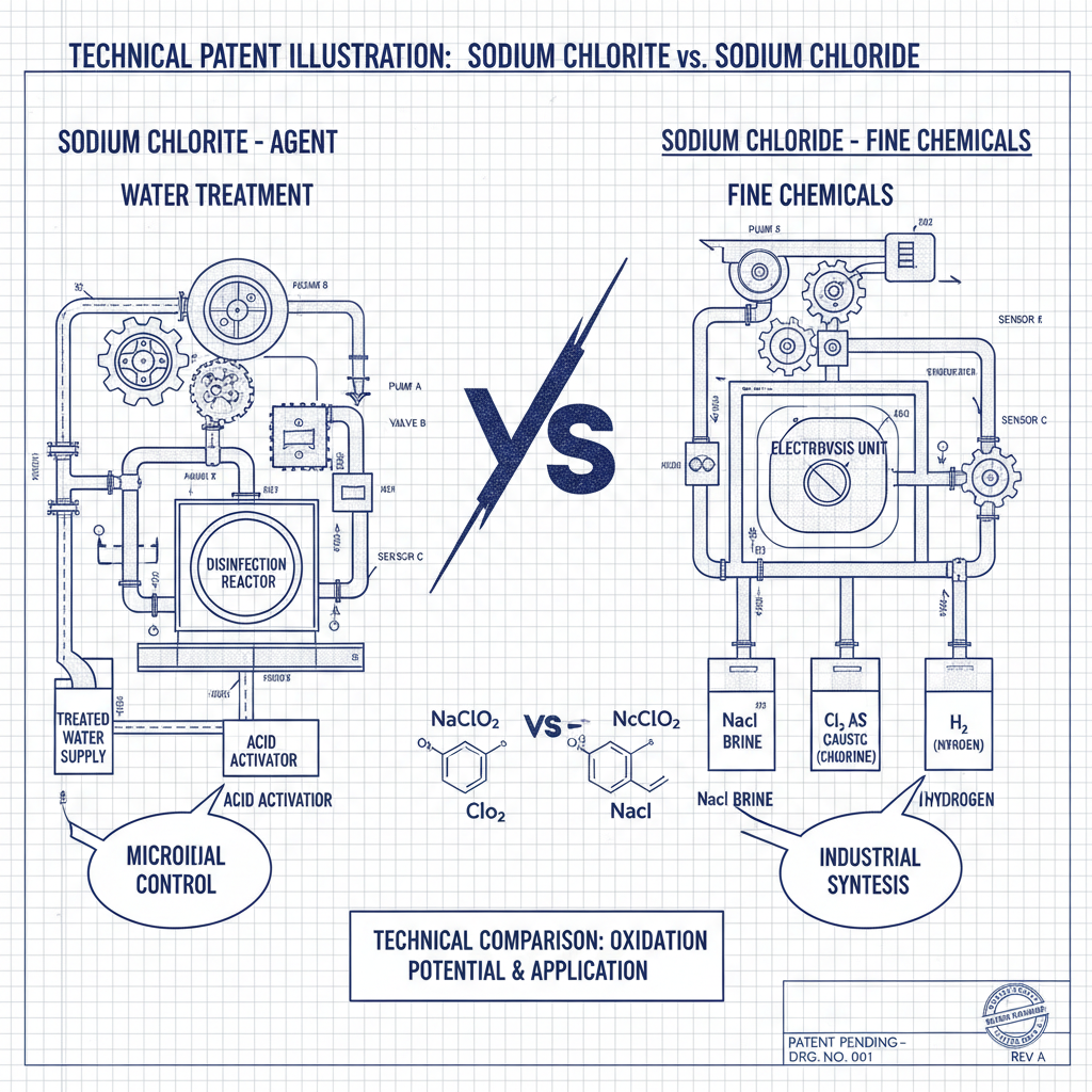 Understanding the Critical Differences Between Sodium Chlorite vs Sodium Chloride