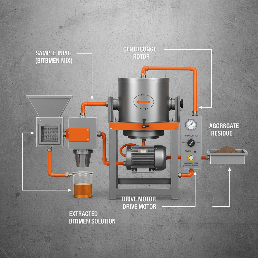 Bitumen Centrifuge Extraction Tester