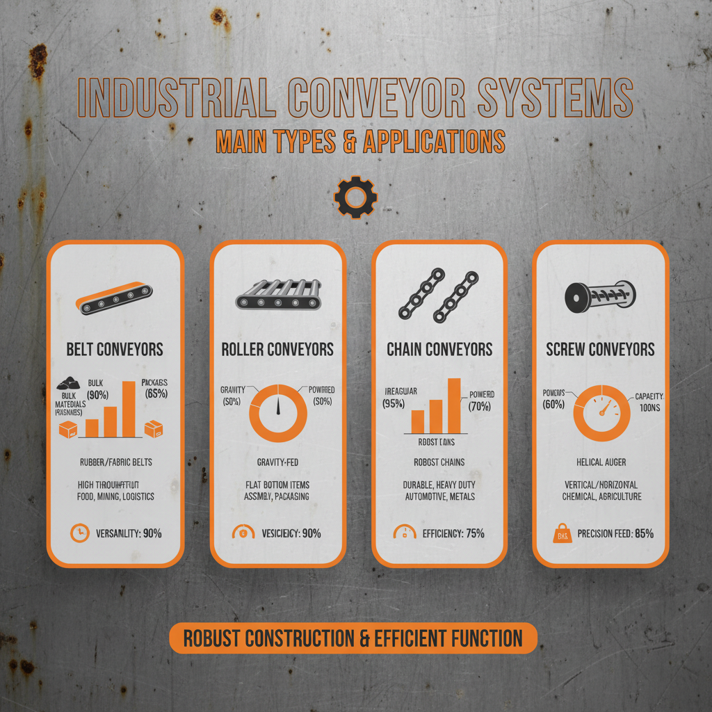 main types of conveyor