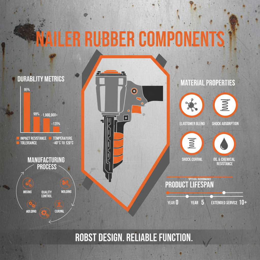 Nailer rubber