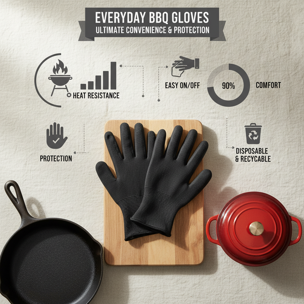 black bbq gloves disposable