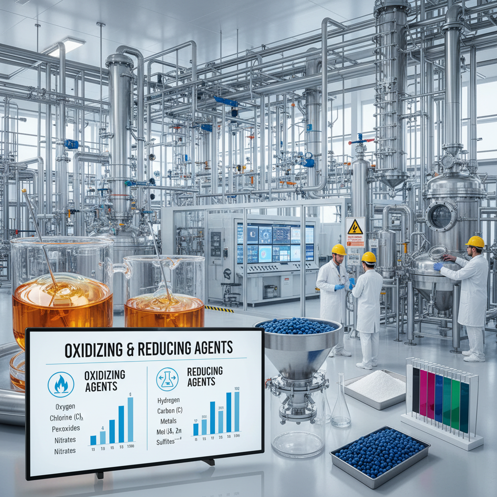 find oxidizing and reducing agents