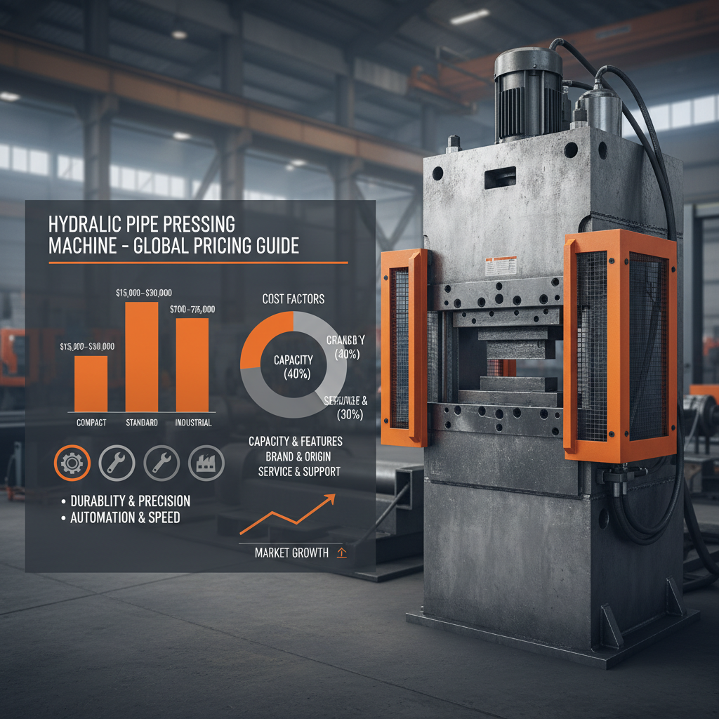 hydraulic pipe pressing machine price