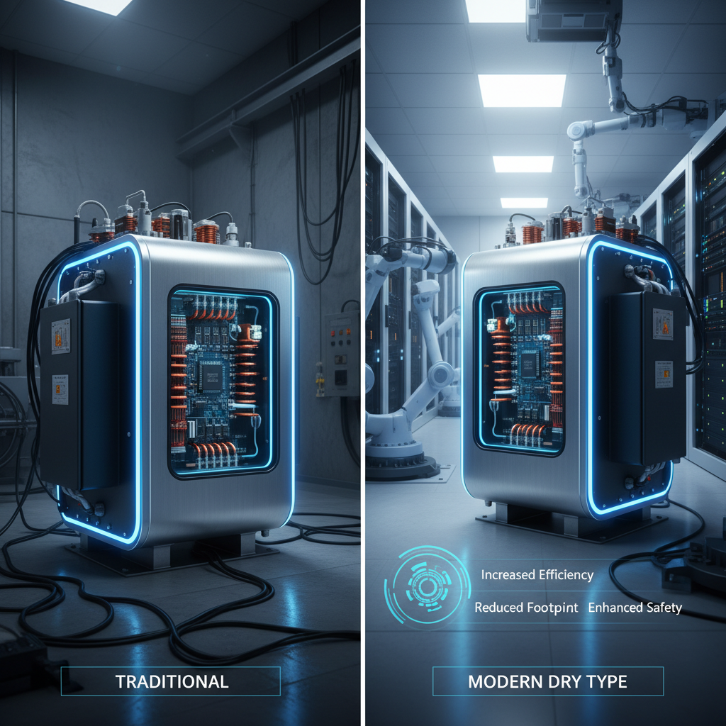 dry type power transformer