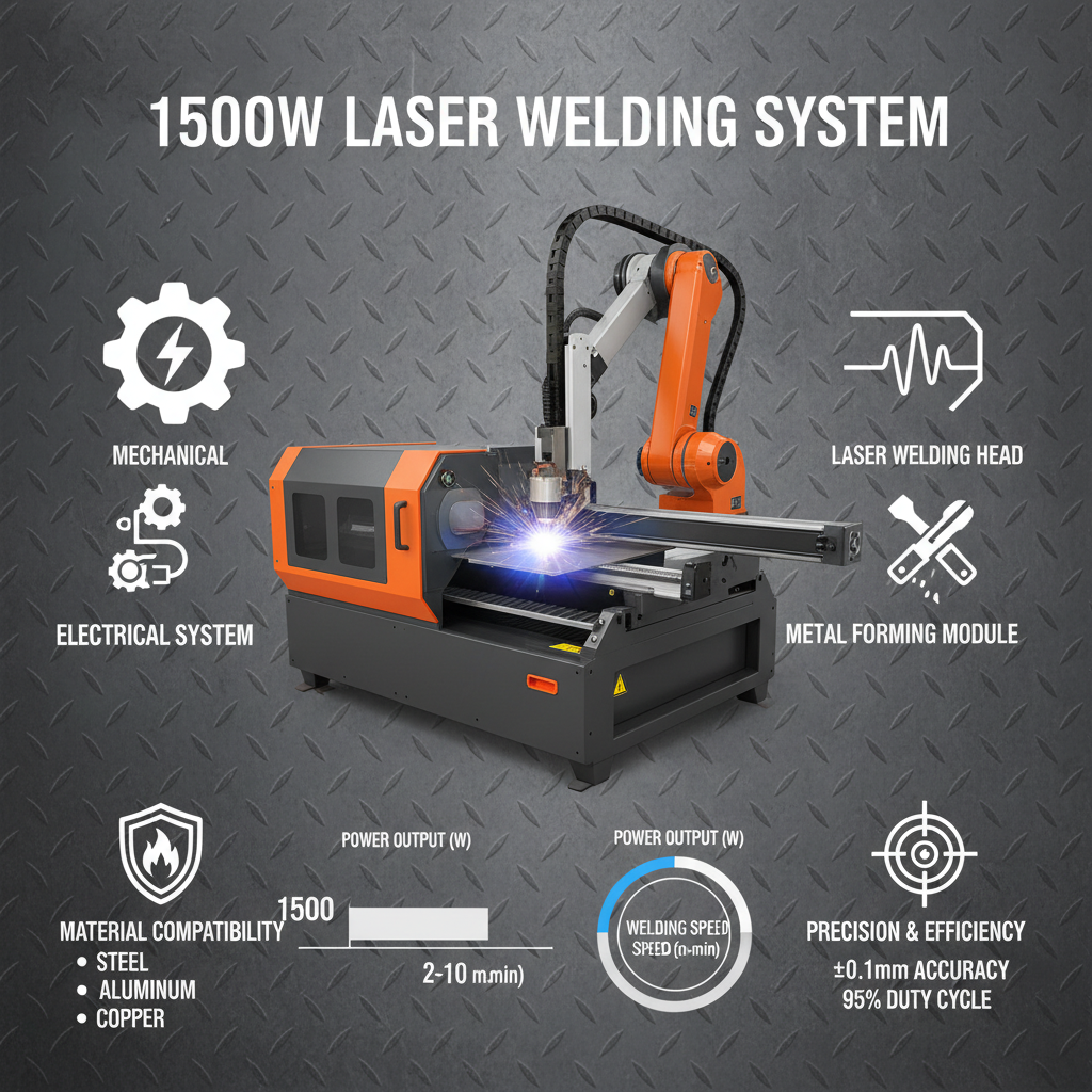 1500w laser welding machine