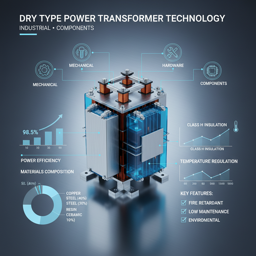 dry type power transformer