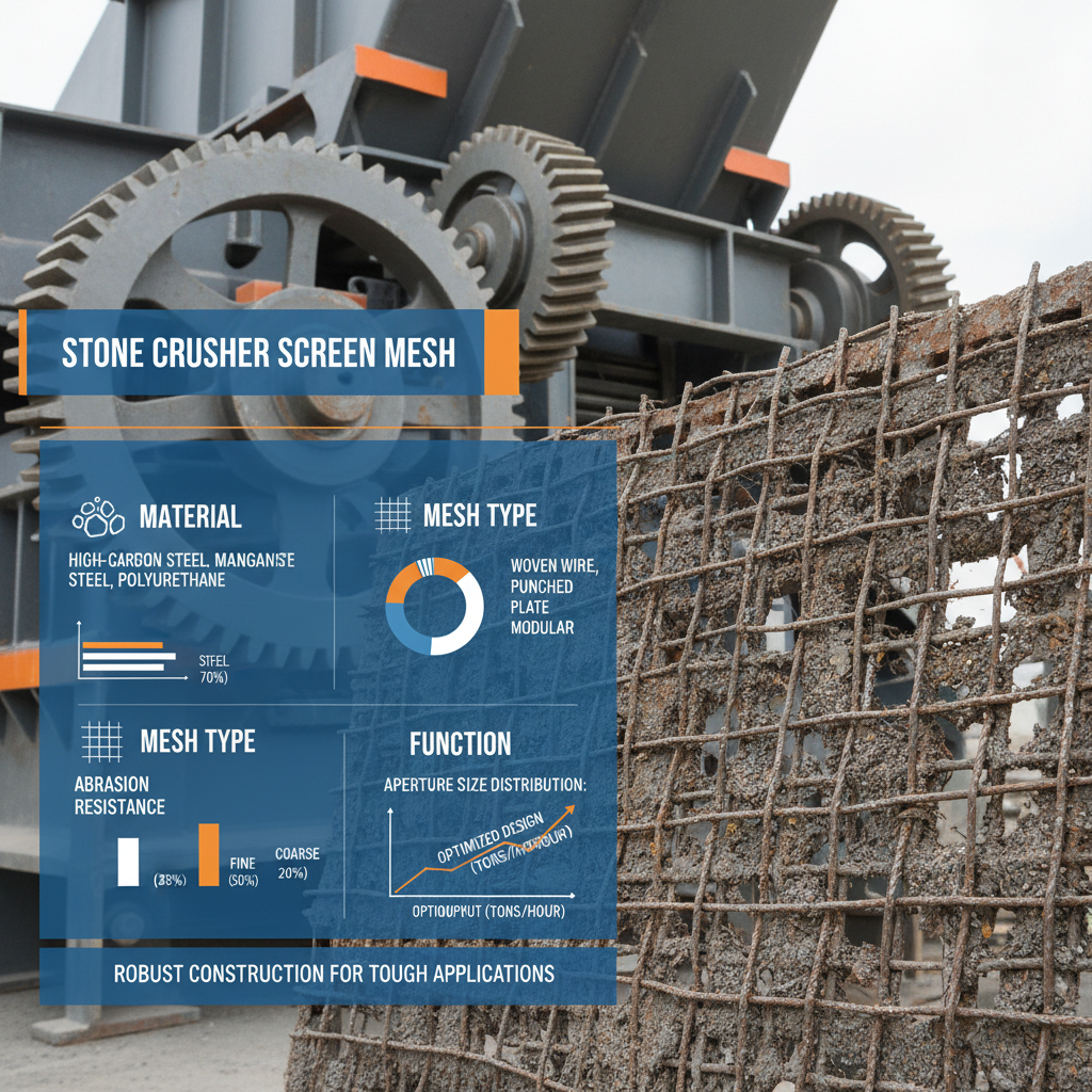 stone crusher screen mesh