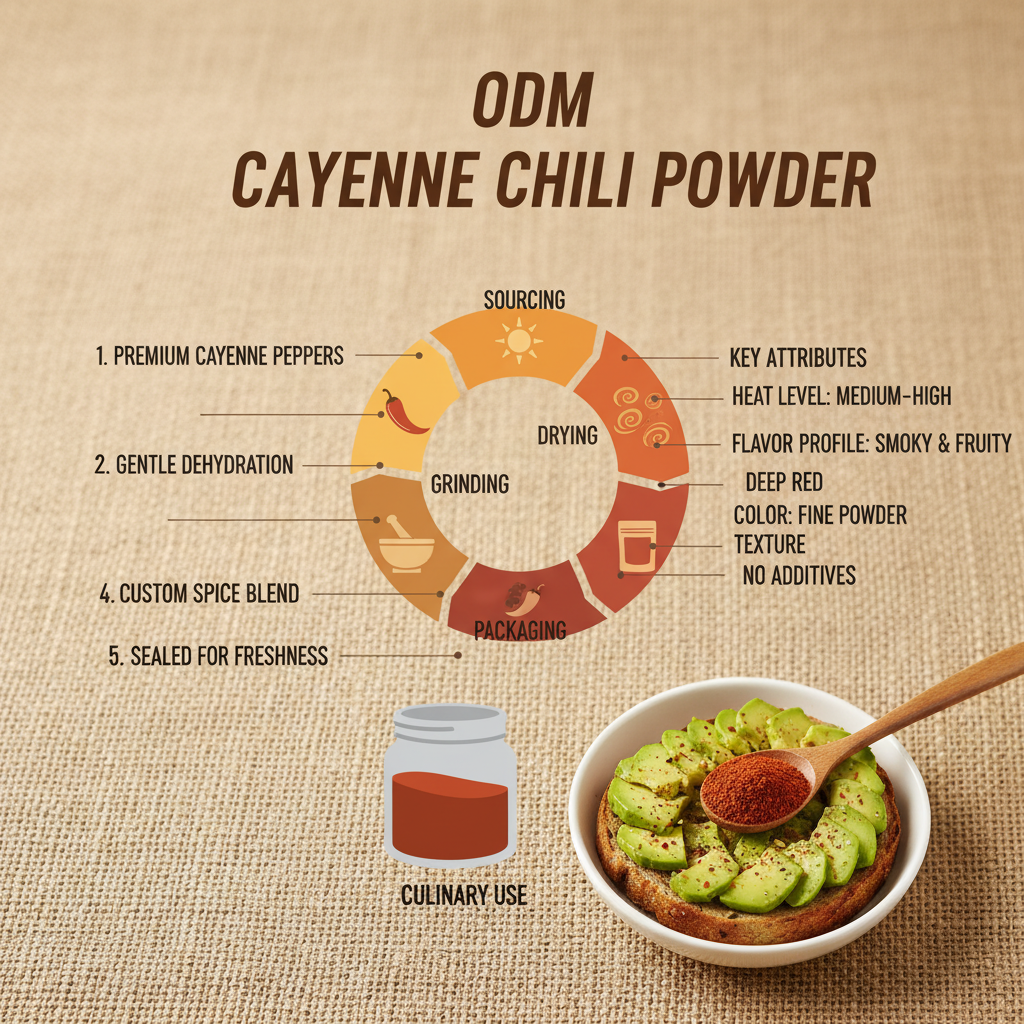 odm cayenne chili powder