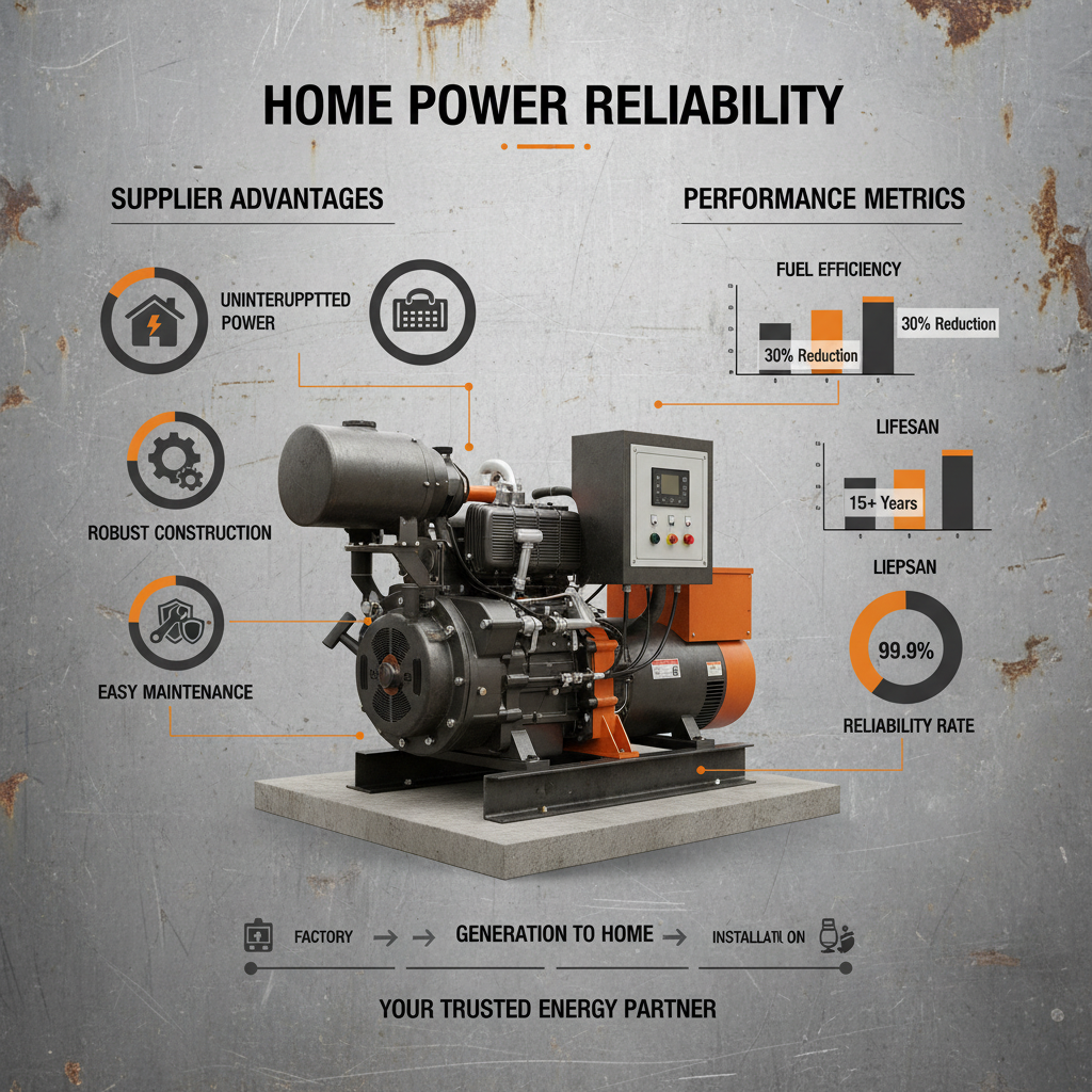 diesel generator for house Supplier