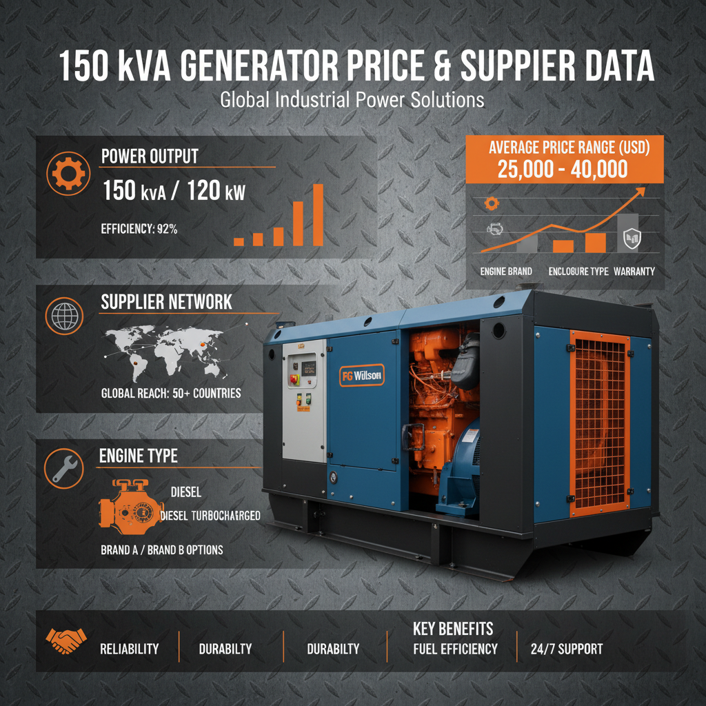 150kva generator price Supplier