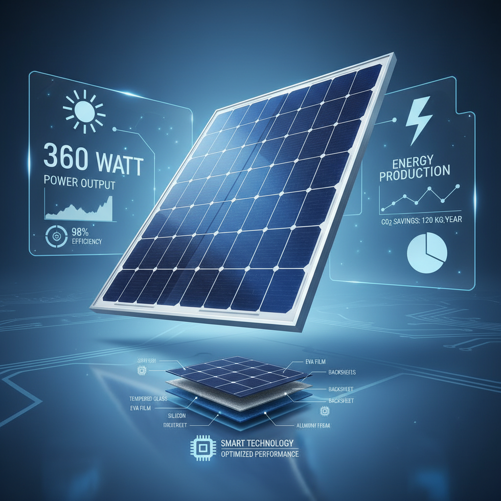 360 watt solar panel