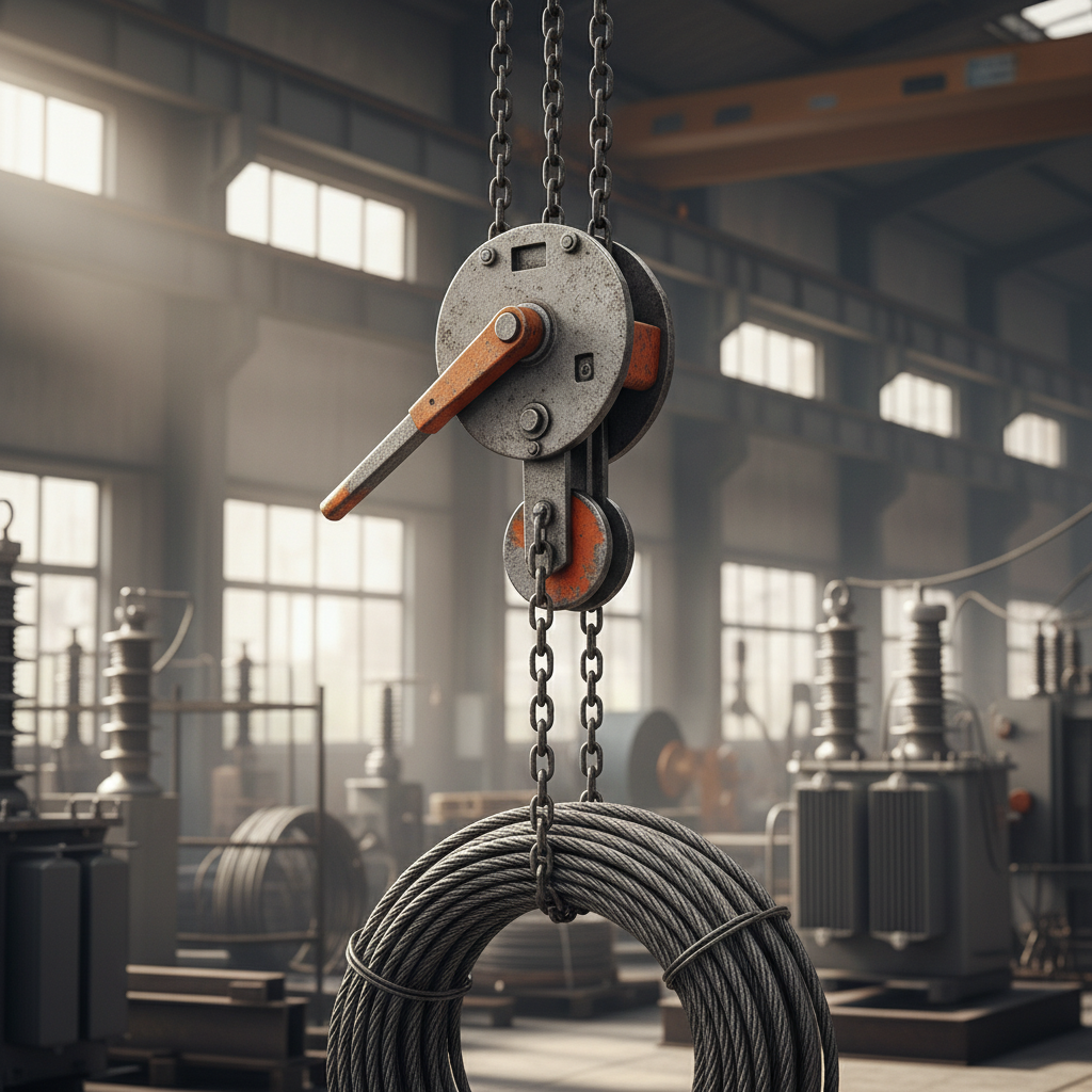 Industrial Chain Block Lever Hoist for Efficient Lifting and Pulling