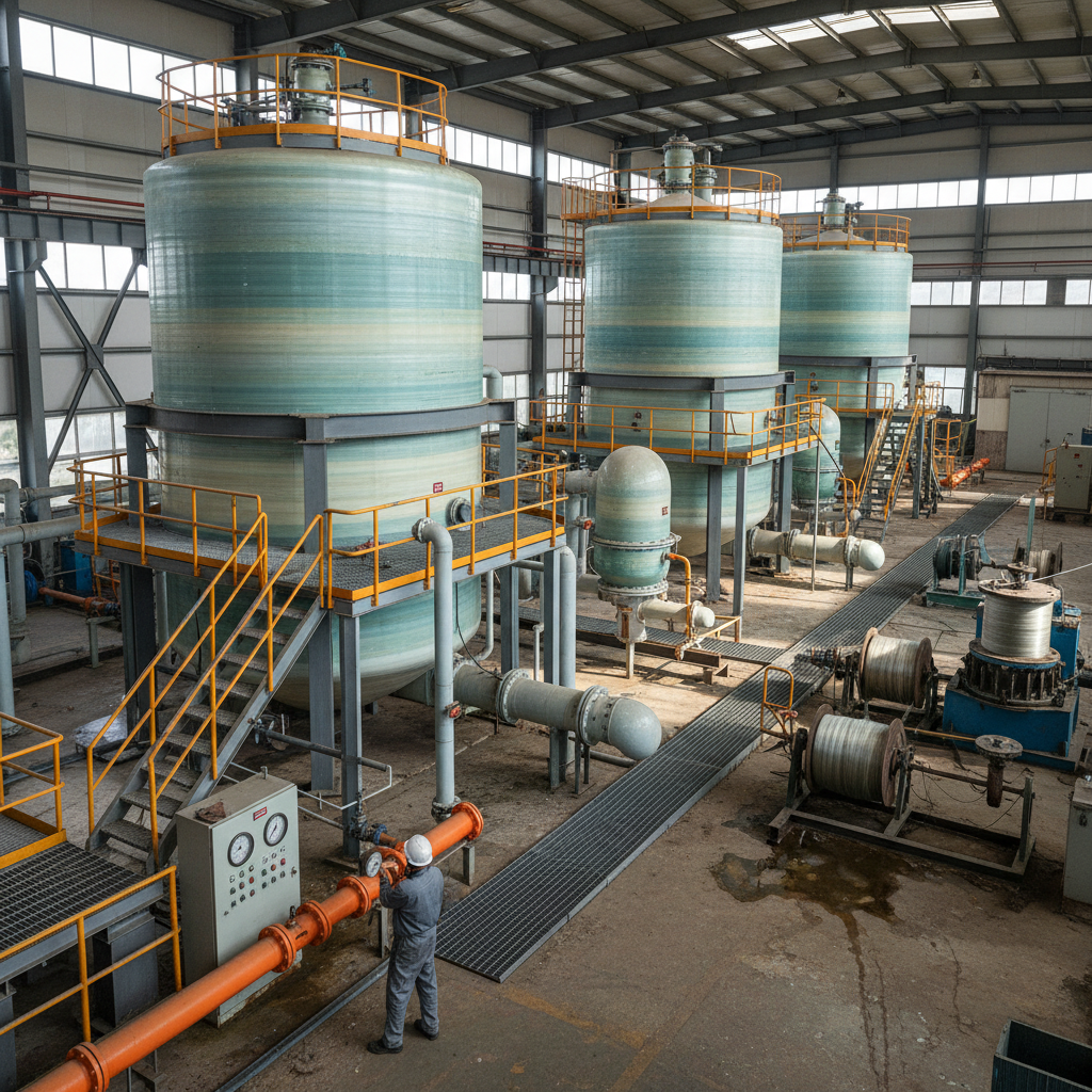 Industrial Storage Guide for Fiberglass Chemical Tanks
