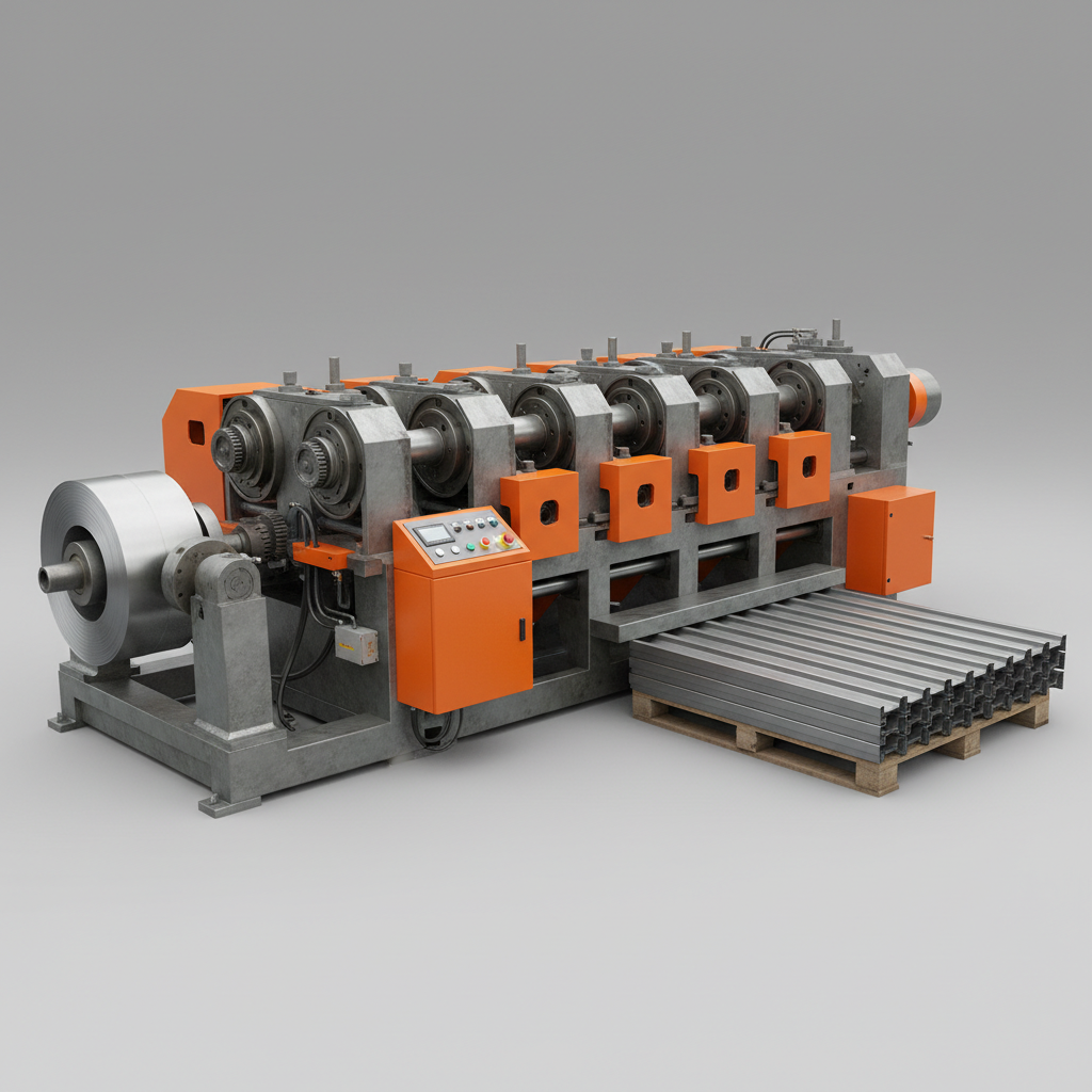 High Precision customized steel structure floor deck roll forming machine