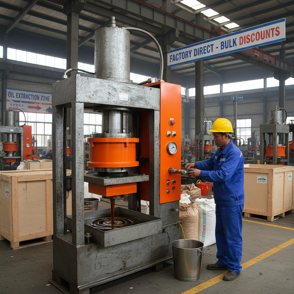 Buy High Quality Discount Oil Press Machine Hydraulic for Yield
