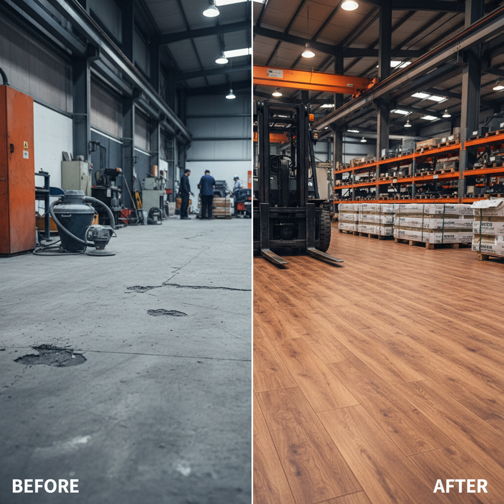 Installing SPC Flooring on Concrete Professional Installation Guide