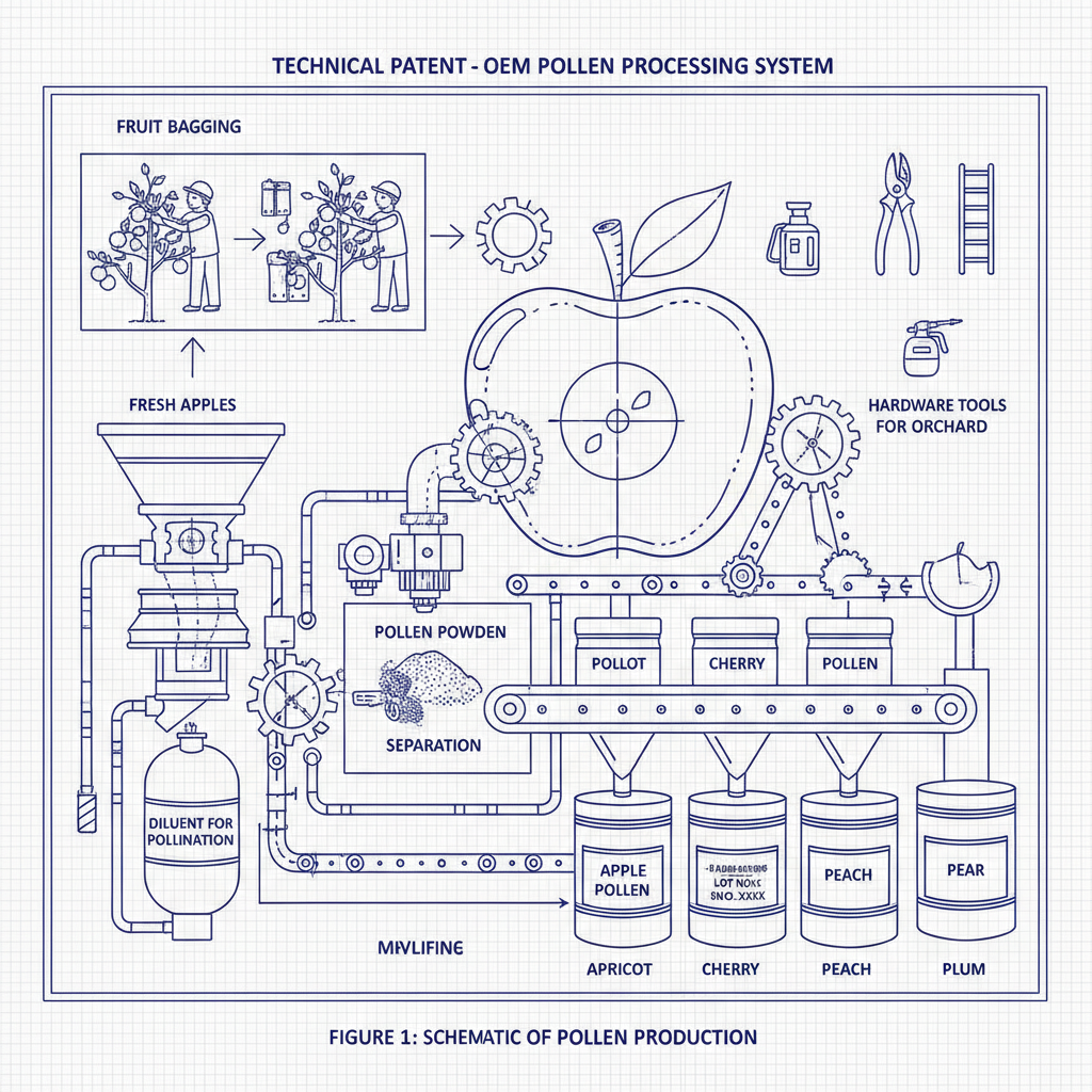 Premium Quality OEM Lots of Apple Pollen for Commercial Success
