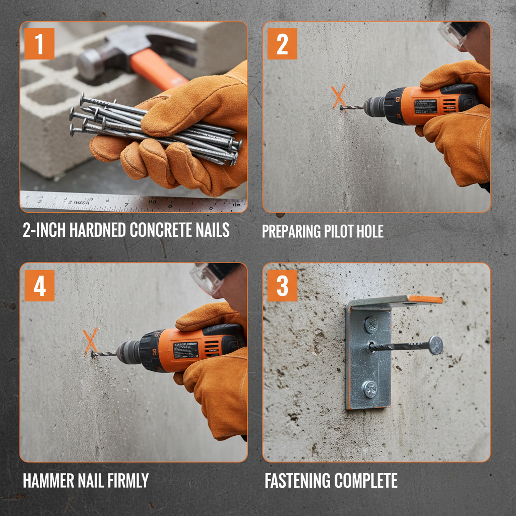 Professional Guide to Using 2 inch concrete nails for Construction