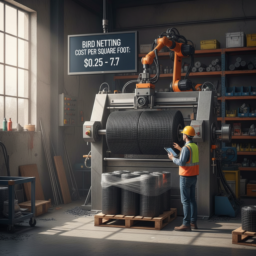 Guide to Bird Netting Cost Per Square Foot and Material Options