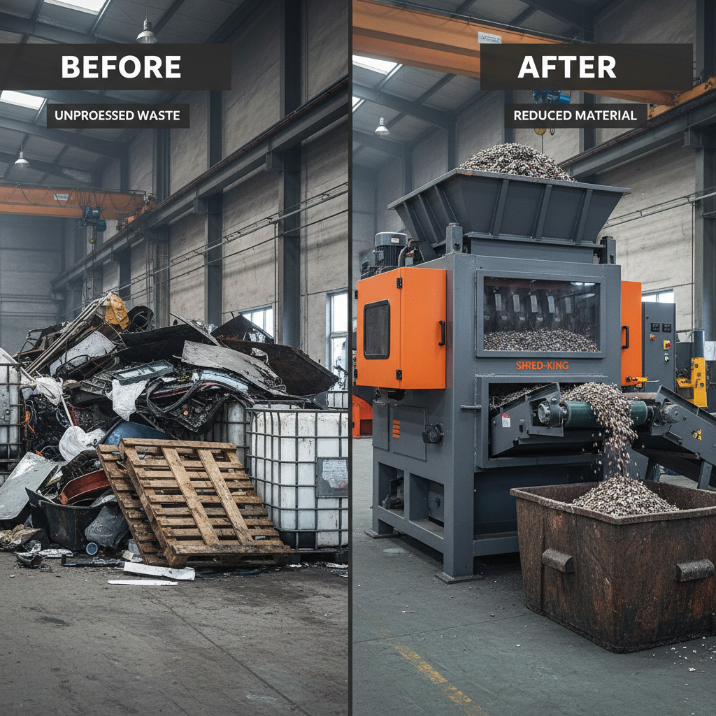 Industrial Efficiency with Single Shaft Shredder Used in Recycling