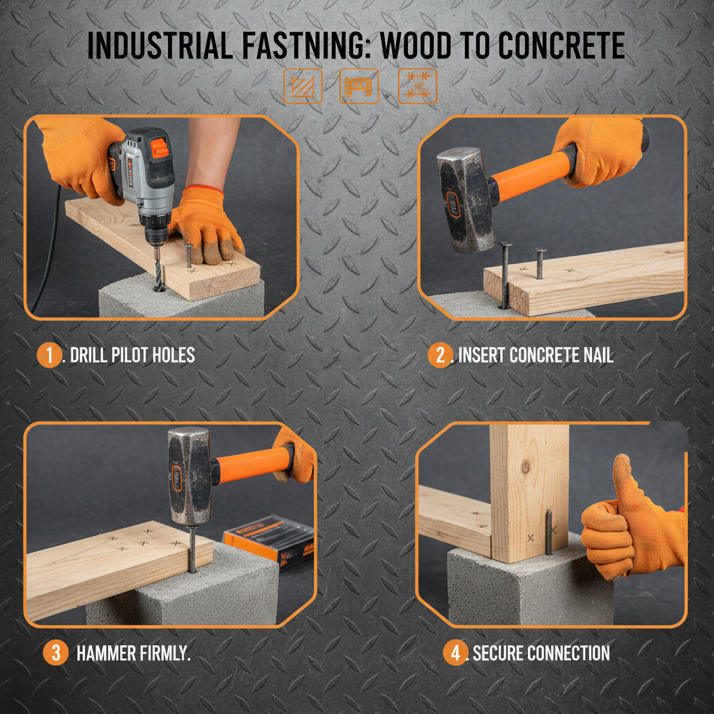 How to Effectively Nail Wood into Concrete Professional Guide