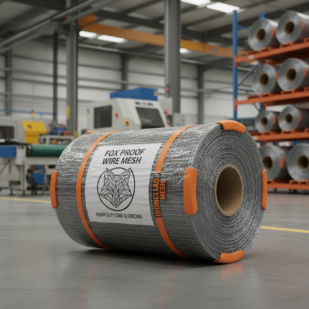 High Quality Fox Proof Wire Mesh Roll for Predator Control