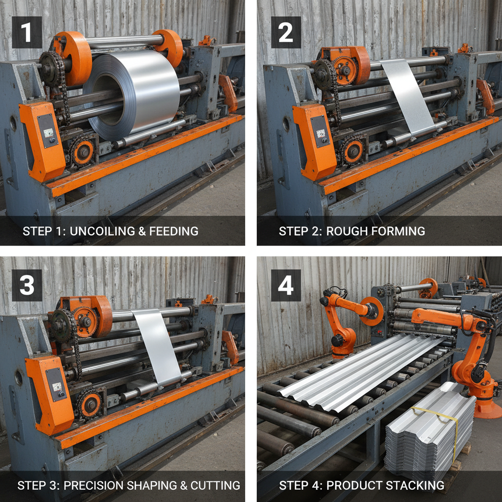 Professional Ridge Cap Roll Forming Solutions for Metal Roofing