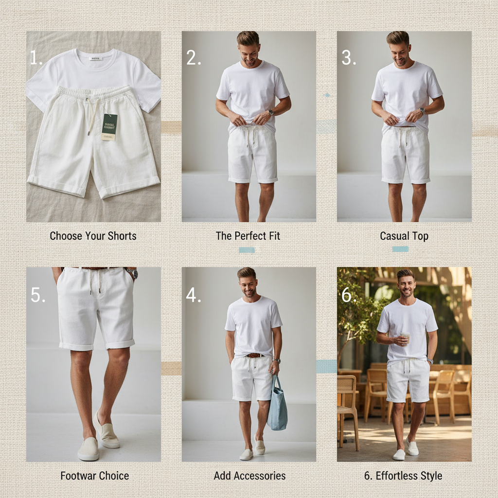 Ultimate Guide to Styling and Choosing white casual shorts mens