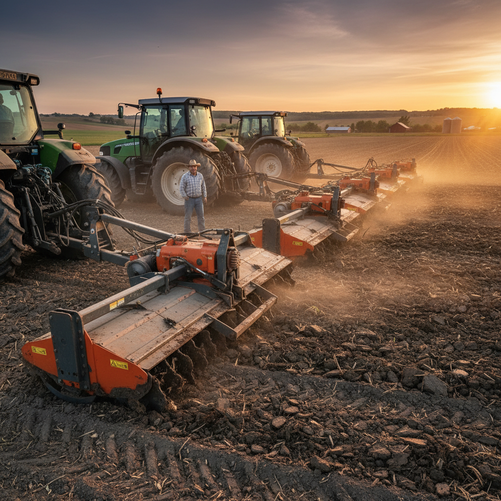 Maximizing Land Productivity with Professional Heavy Duty Tillers