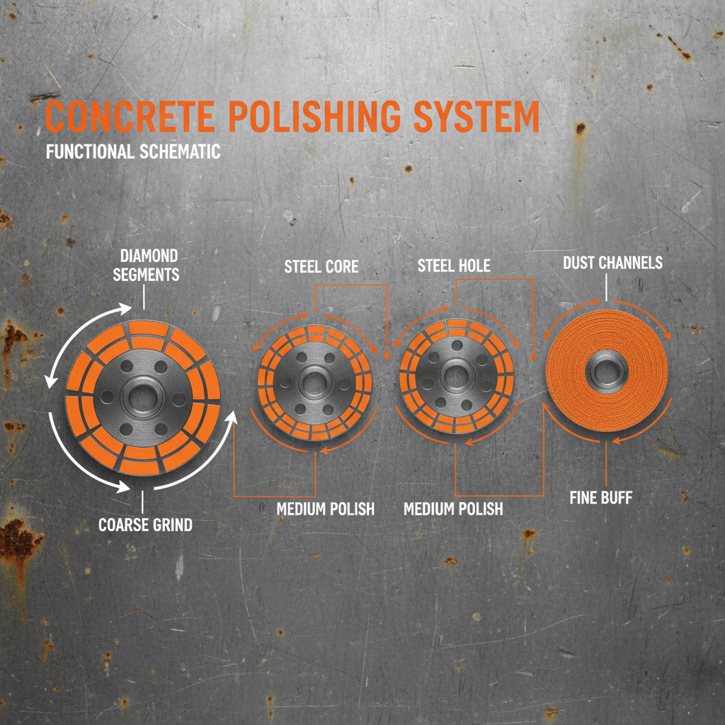 Professional Guide to Selecting High Quality concrete polishing wheels