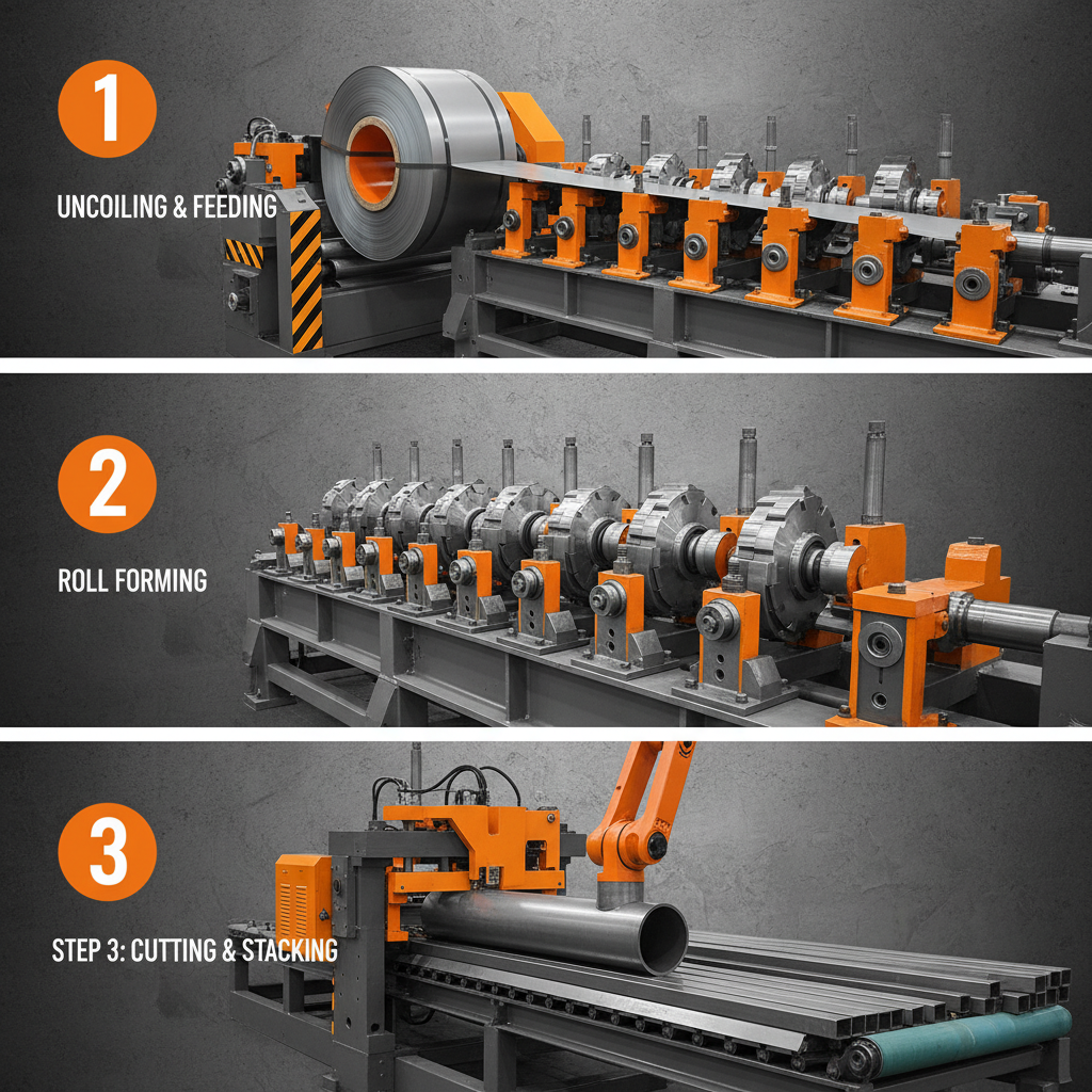 High Quality Cold Roll Forming Machine China for Metal Fabrication