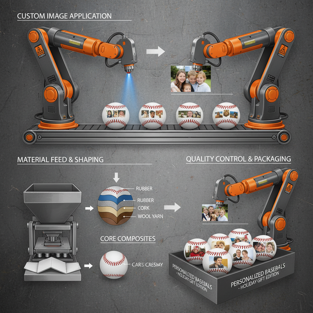 Custom Keepsakes Personalized Baseballs with Pictures for Gifts