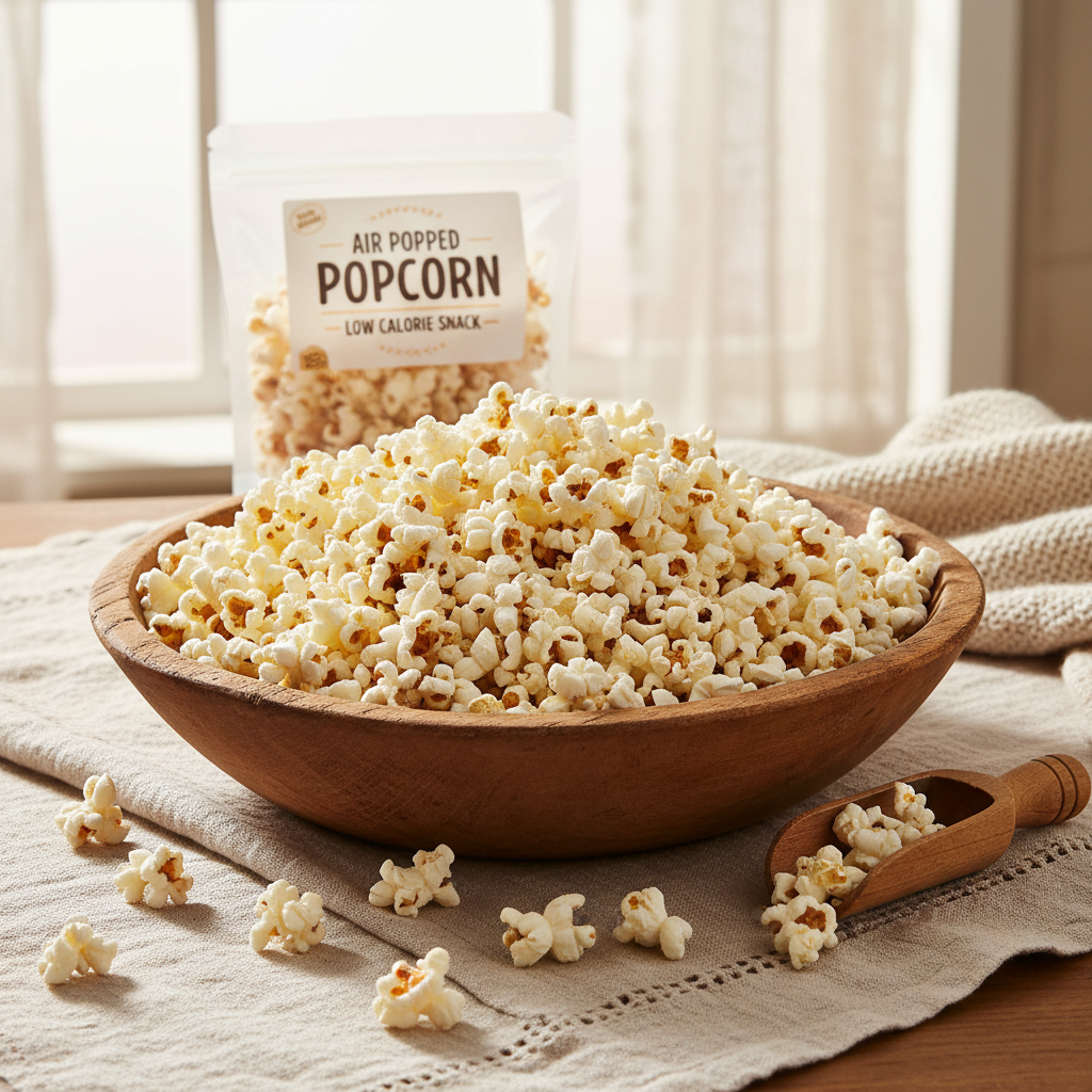 Health Benefits of Choosing Low Calorie Air Popped Popcorn