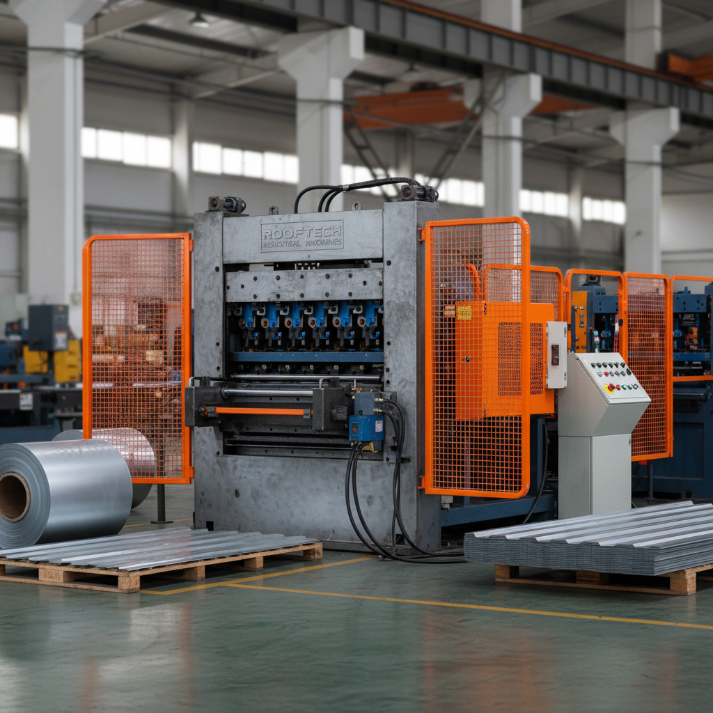 Top Quality Roof Sheet Roll Forming Machine Factory for Business