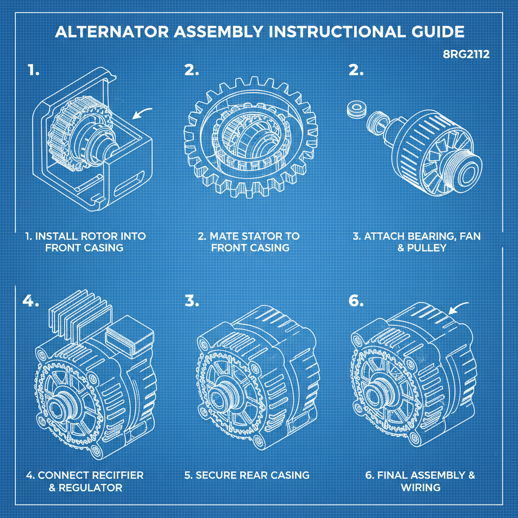 Maximizing Engine Efficiency with the 8rg2112 Alternator Guide