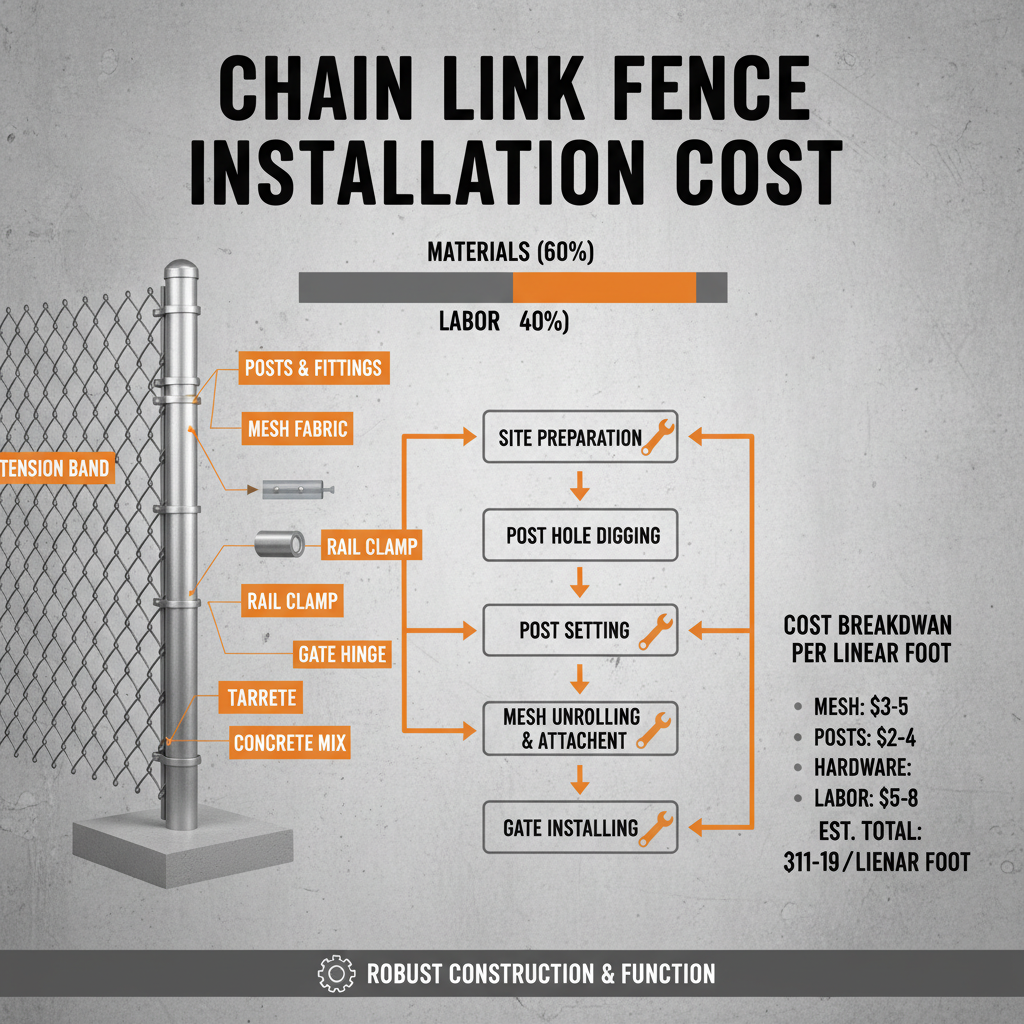 Guide to Chain Link Installation Cost and Budgeting Factors