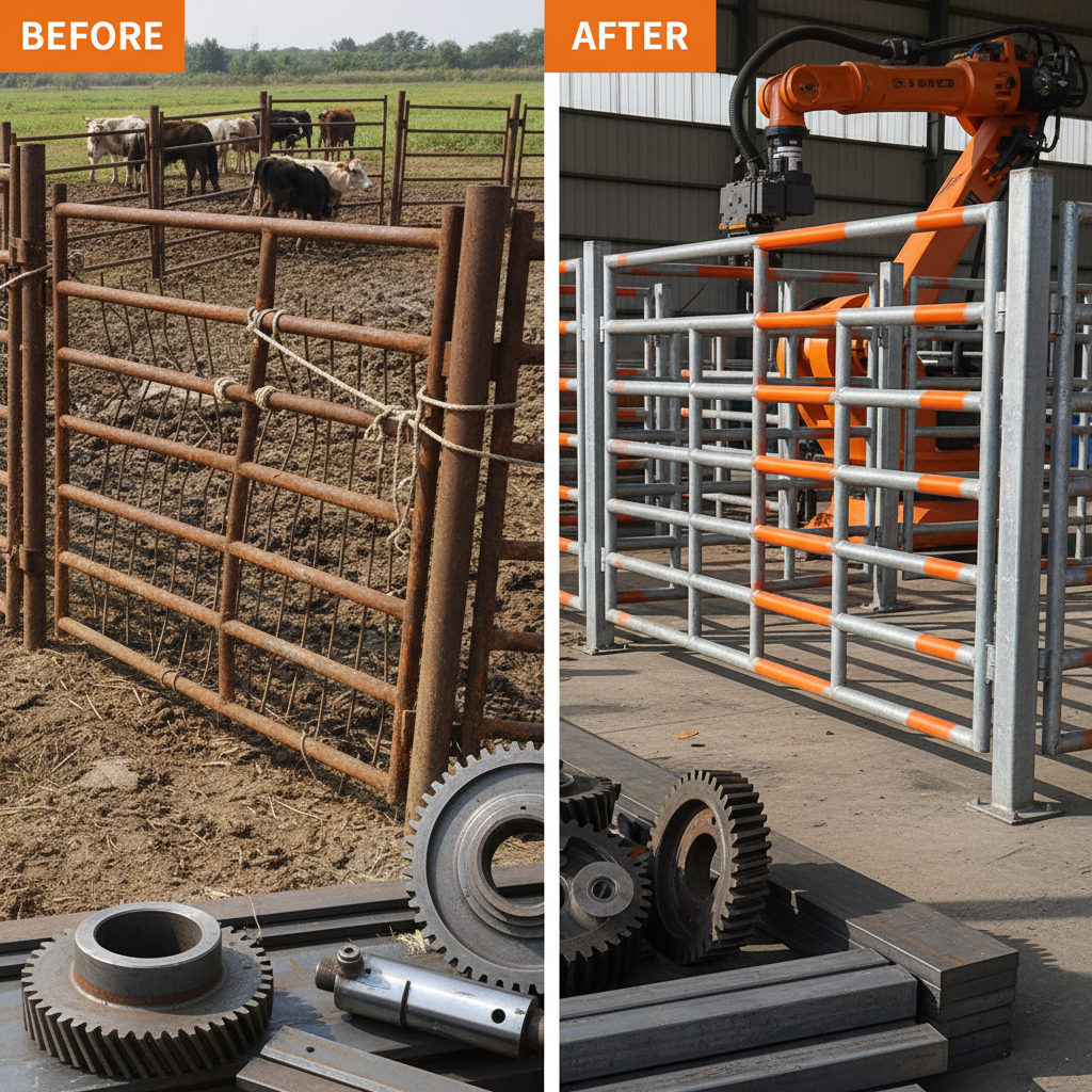 Premium livestock fence panels for Secure Animal Containment Guide