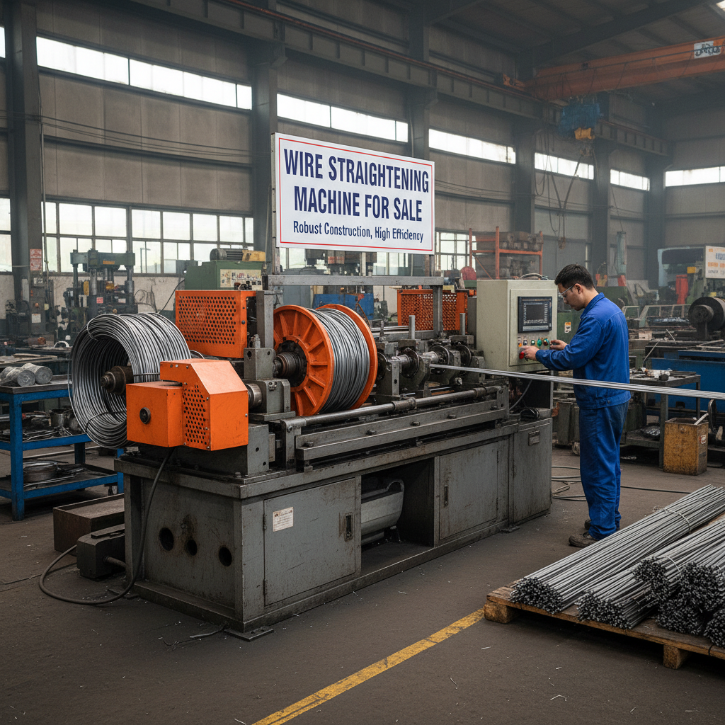 wire straightening machine for sale