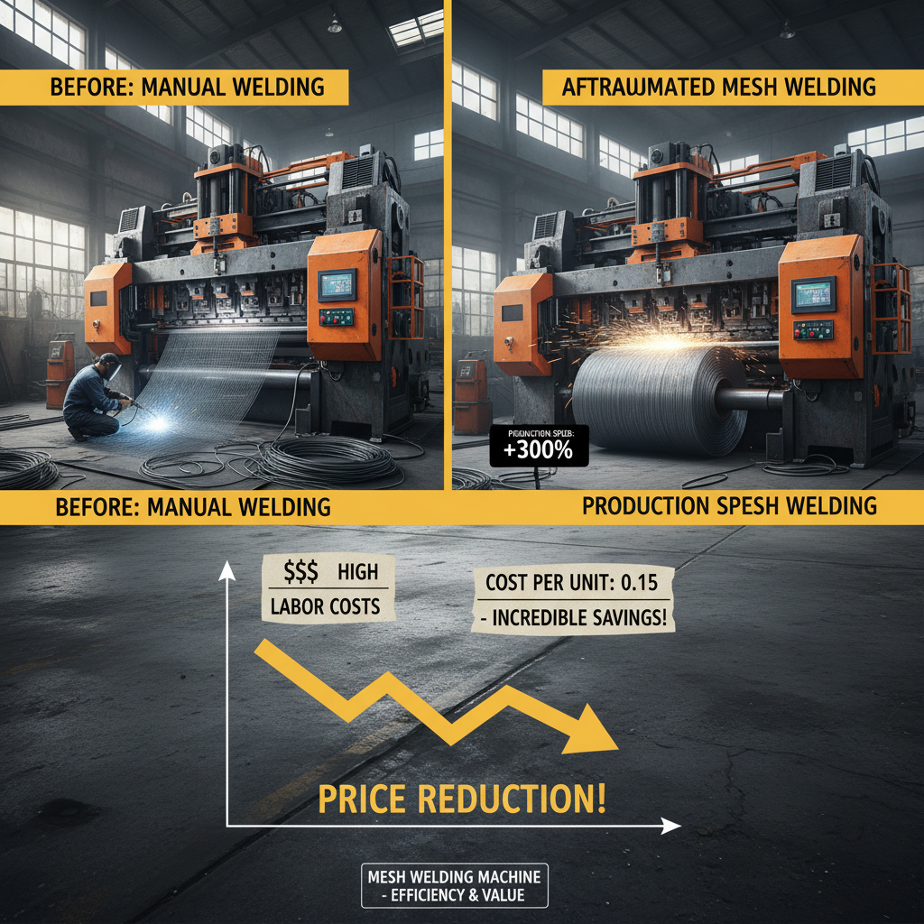 mesh welding machine price