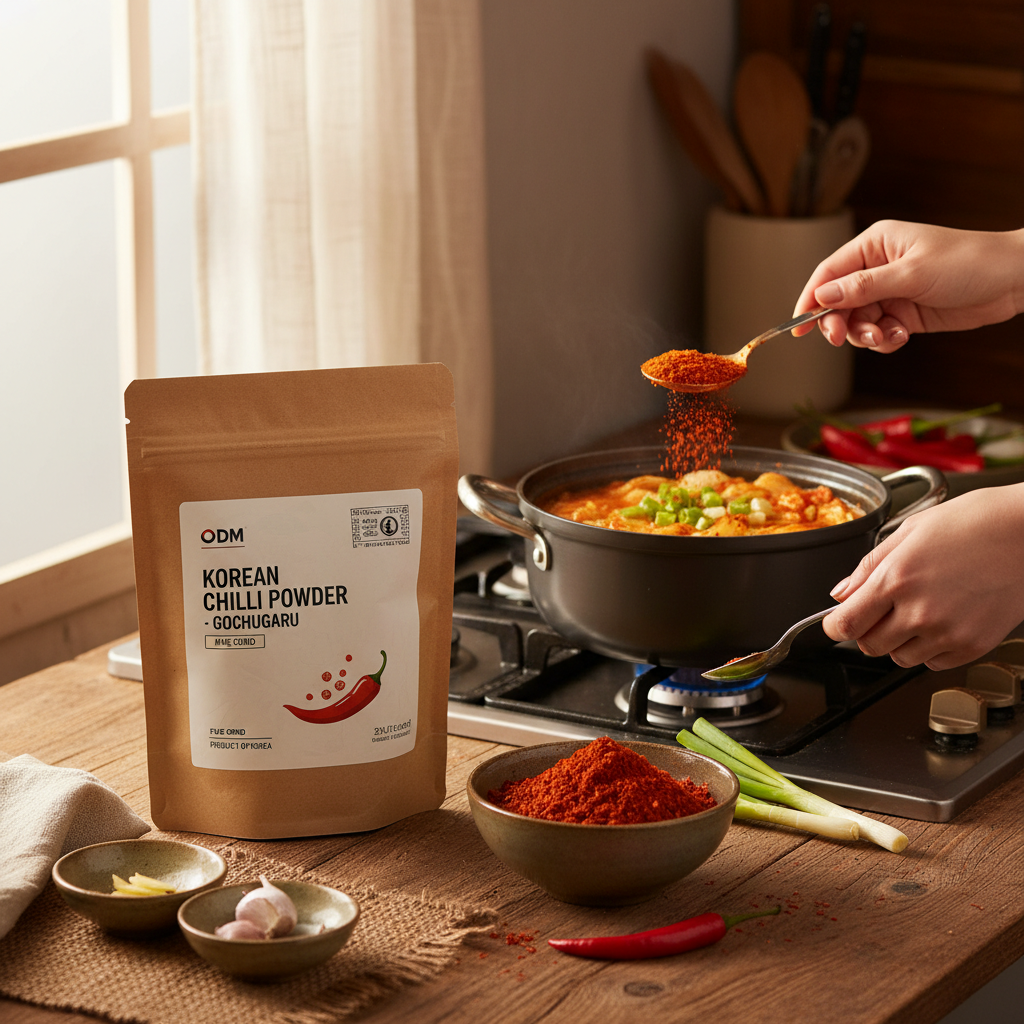 odm korean chilli powder